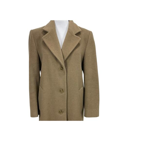 Jones New York Wool & Mohair Coat – Camel Classic - Picture 5 of 10